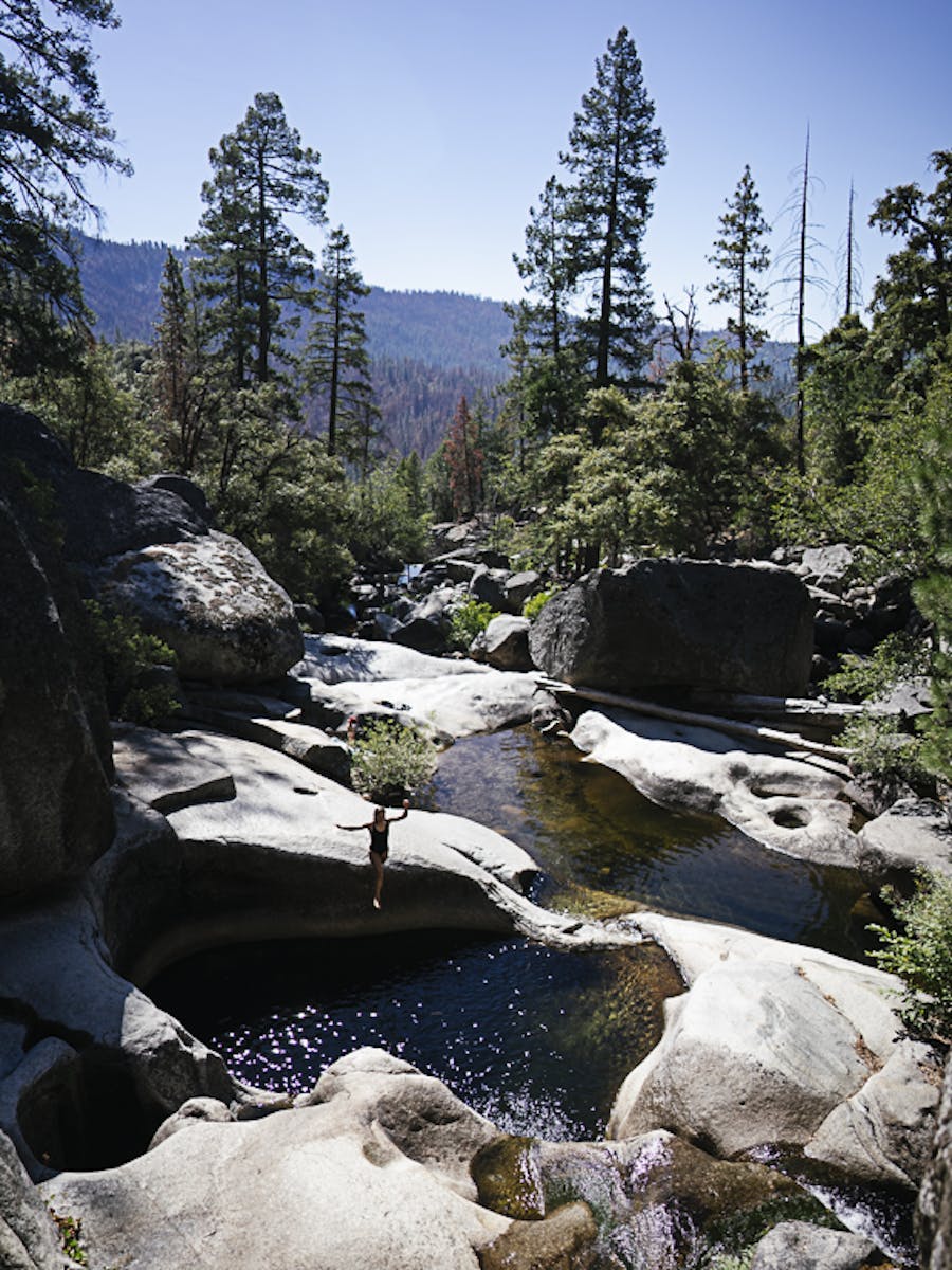 Grecian Pools at Yosemite